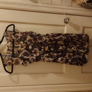 Pins & Needles Sleeveless Lace Floral Dress Size S